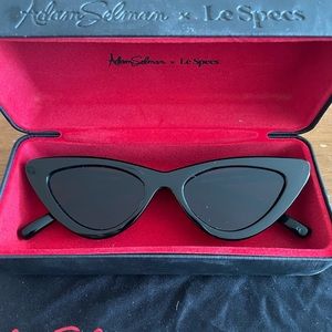 adam selman x le specs cat eye sunglasses